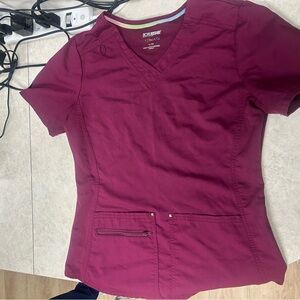 Scrub star scrub top size xs